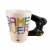 Creative Game Handle Ceramic Mug Color Letter Game Machine Rocker Ceramic Water Cup Cartoon Coffee Cup