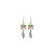 Opal Zircon Ear Studs 2022 New Trendy Fox Earrings Female Special-Interest Design High Sense Graceful Earrings