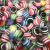 Resin Striped Bead Factory in Stock Shoot by Package Middle Hole 6-20mm DIY Ornament Accessories Scattered Beads Wholesale