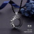Retro Sun Moon Star Couple Necklace Korean Style Simple Dragon and Phoenix Glaze Ring Pendant Love Valentine's Day Gift