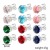 Cross-Border Amazon Hot Foreign Trade Non-Stainless Steel Studs Set Simple Combination 6 Pairs Set Zircon Ear Studs