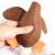 Amazon Pet Supplies in Stock Wholesale Bite-Resistant Vocalization Molar Plush Cat Dog Toy Linen Goose