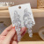 Summer Transparent Ice Cube Acrylic Earrings Irregular 2022 New Trendy Niche Design High-Grade Earrings for Women