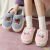 Fur Cotton Slippers Home Wholesale Winter New Platform plus Parent-Child Cartoon Couple Home Thermal Cotton Shoes Slippers
