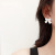 Sterling Silver Needle New Bow Niche Earrings Women's Retro Elegant High-Grade Earrings High Quality Earrings Wholesale