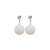 Mermaid Pearl Rhinestone Eardrops Earrings Elegant High-Grade Earrings 2022new Fashion Earrings Earrings for Women Summer