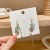 Autumn And Winter New Ginkgo Leaf Opal Earrings Exquisite High Sense Tassel Earrings Temperament Female Special-Interest Design Ear Hook