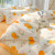 New Washed Cotton Brushed Four-Piece Thickened Fresh Pure Cotton Bed Sheet Duvet Cover Three-Piece Bedding Wholesale