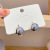 Korean Stylish and Simple Personality Ball Earrings Ear Clip Online Influencer Refined Design Earrings Female 2022 New Fashion