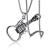 Cross-Border European and American Fashion Creative Skull Guitar Bottle Opener Men's Necklace Ins Personality Punk Pendant