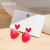 Fresh Small and Creative Playful Girlish Style Fashion Design Strawberry Cute Student Stud Earrings Simple Korean Style Earrings