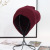 Autumn and Winter Hat Korean Style Japanese-Style Package Cap Woolen Cap Temperament Double Layer Soft Sleeve Cap Cap Beanie Hat Cashmere Knitted Cap