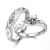 Cross-Border Couple Ring Korean Simple Couple Rings Simulation Diamond Ring Open Zircon Classic Ring Couple Open Rings for Couples Couple Rings