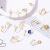 Europe and America Cross Border African Personality Piercing-Free Non-Pierced Earrings for Women Vintage Handmade Nose Ring U-Shaped Fake Nose Stud Suit
