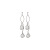 Tassel Long Opal Earrings 2022 New Trendy Earrings Niche Design High-Grade Earrings Female Earrings
