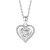 Korean Simple Temperamental Heart-Shaped Pendant Popular Internet Celebrity Ocean Heart Necklace Female Clavicle Chain Couple Necklace Wholesale