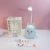 Yg11 Bedside Cute Deer Horn Rabbit Girl Table Lamp Female Dormitory Charging Movable Student Small Night Lamp Gift