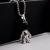 New Astronaut Necklace Ins Hip Hop Cool Punk Men and Women All-Matching Long Sweater Chain Spaceman Pendant Fashion