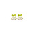 Sweet Lily Tulip Flower Earrings Female Summer 2022 New Bow Mori Ear Studs Freshess Earrings