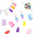 1 Simulation Lollipop Candy Resin Pendants Earrings Keychain Handbag Pendant Pendant DIY Ornament Accessories