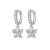 Amazon Cross-Border Hot Selling Butterfly Earrings Earrings Stylish Simple and Versatile Butterfly Animal Earrings Factory Consignment