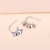Three Silversmiths Disc-Shaped Earrings Women's Korean-Style Personalized Simple Geometric Sequin Stud Earrings Ins Fashion Net Red Jewelry Wholesale