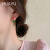 Pink Love Curcuma Aromatica Flower Stud Earrings for Women Special-Interest Design High-Grade Earrings 2022 New Earrings Silver Needle Wholesale