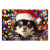 Christmas Christmas Mat Study Kitchen Non-Slip Mat Christmas Puppy Hat Foot Mat