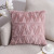 Cross-Border Amazon Household Supplies Solid Color Double-Sided Plush Pillow Ins Nordic Sofa Pillow Cases Bedside Cushion