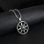 Europe and America Creative Personalized Hip Hop Compass Titanium Steel Necklace Men's Long Ornament Wholesale