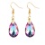 Natural Crystal Ins Ornament Handmade Earring Accessories High-Grade Light Luxury Zircon Long Austrian Crystal Earrings