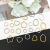 1 Simple Geometric Earrings Pendant Circle Water Drop DIY Alloy Ornament Korean Earrings Accessories Material