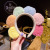 Headband Flower Face Wash Headband Female Cute Fluffy Hair Band Hair Fixer Non-Slip Hair Tie Crown Hair Band