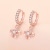 Factory Direct Sales Flower Flower Clover Earrings Eardrops Lucky Windmill Stud Earrings Versatile Korean Style Graceful Earrings