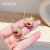 European and American Ins Simple Spherical Stud Earrings Female Cold Style Personality Retro Earrings Fashionable Metal Feeling Ball Ear Clip