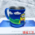 Cute Cartoon Water Bottle PVC Soft Rubber Mug Daily Use Children's Toothbrush Gargling Cup Sub Factory Direct Sales Foreign Trade