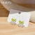 Sweet Lily Tulip Flower Earrings Female Summer 2022 New Bow Mori Ear Studs Freshess Earrings