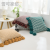 Nordic Style Light Luxury Tassel Retro Braided Pillow Sofa Living Room Office Pillow Cover Back Cushion Weifa