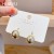 European and American Ins Simple Spherical Stud Earrings Female Cold Style Personality Retro Earrings Fashionable Metal Feeling Ball Ear Clip