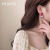 Korean New Bow Stud Earrings Red Blue Chessboard Grid Love Pendant Earrings Unique Temperament Contrast Color Earrings