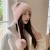 Autumn and Winter Warm Wool Hat Women's Fashion All-Match Cat Ears Knitted Hat Windproof Korean Style Thickened Plush Bonnet in Stock