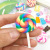 1 Simulation Lollipop Candy Resin Pendants Earrings Keychain Handbag Pendant Pendant DIY Ornament Accessories