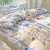 New Washed Cotton Brushed Four-Piece Thickened Fresh Pure Cotton Bed Sheet Duvet Cover Three-Piece Bedding Wholesale