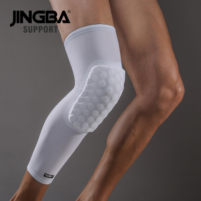 Jingba Support Knee brace Lengthened Honeycomb Basketball Knee Pad Yoga Volleyball Mountaineering Sports Protective Gear