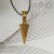 Foreign Trade Retro Personality Triangle Arrow Alloy Necklace Cross-Border European and American Hot Spear Pendant Ornaments Wholesale