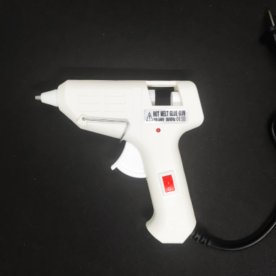 Lb20w Macaron Color Mini Small Glue Gun with Anti-Scald Glue Nozzle High Temperature Quick Melting Suitable for 7mm Glue Stick Factory Direct Sales