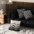 Braided Pillow Light Luxury Hotel Model Room Rooms Living Room Sofa Cushion Pillow with Core Connecting Backrest Decoration Elsong