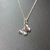 INS Korean Style Lisa Same Titanium Steel Color Dream Butterfly Necklace Female Online Influencer Personalized and Small Fresh Clavicle Chain