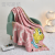 Cartoon Sponge Baby Series Knitted Blanket Autumn and Winter Class a Half Velvet Children's Room Living Room Cover Blanket Nap Blanket