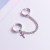 Korean Ornament Disco Jumping Chain Cross Combined Ring Set Internet Celebrity Punk Hip Hop One-Piece Ring Men and Women Fashion